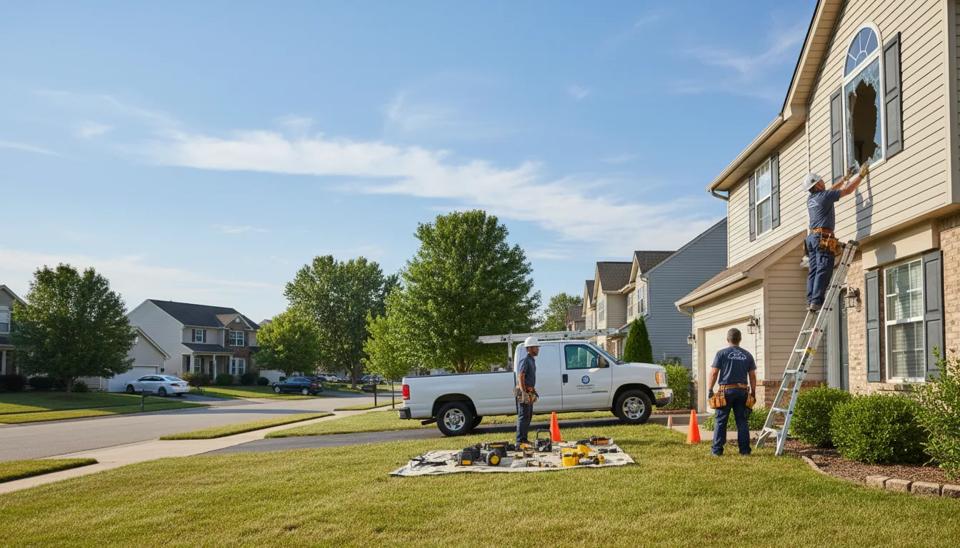 Expert window installer providing residential service in Van Buren, AR